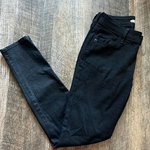 Black super skinny jeans